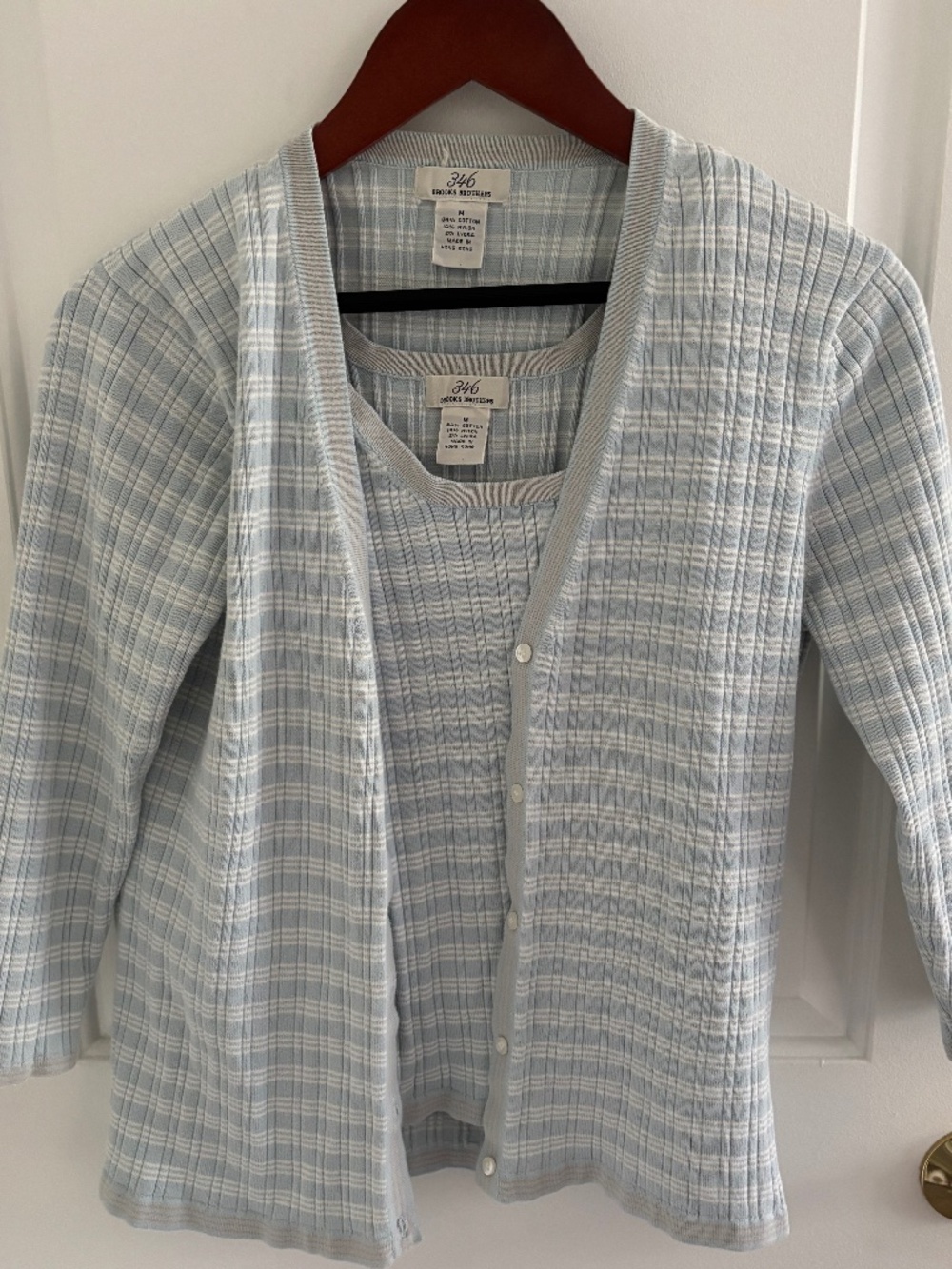 Brooks Brothers 2 Piece Cardigan Set